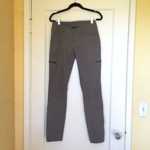 Kuhl Grey Hiking Pants 0 Zipper Pocket Tapered